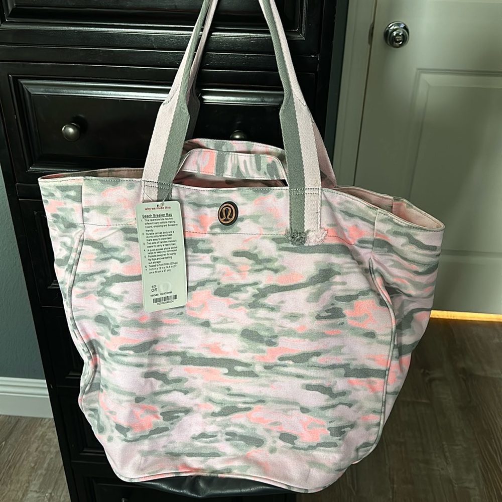 Brand new Lululemon beach bag.  Tags still attached large bag